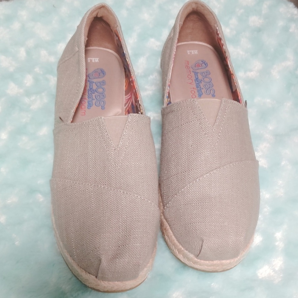 Casual Beige Slip-On Shoes